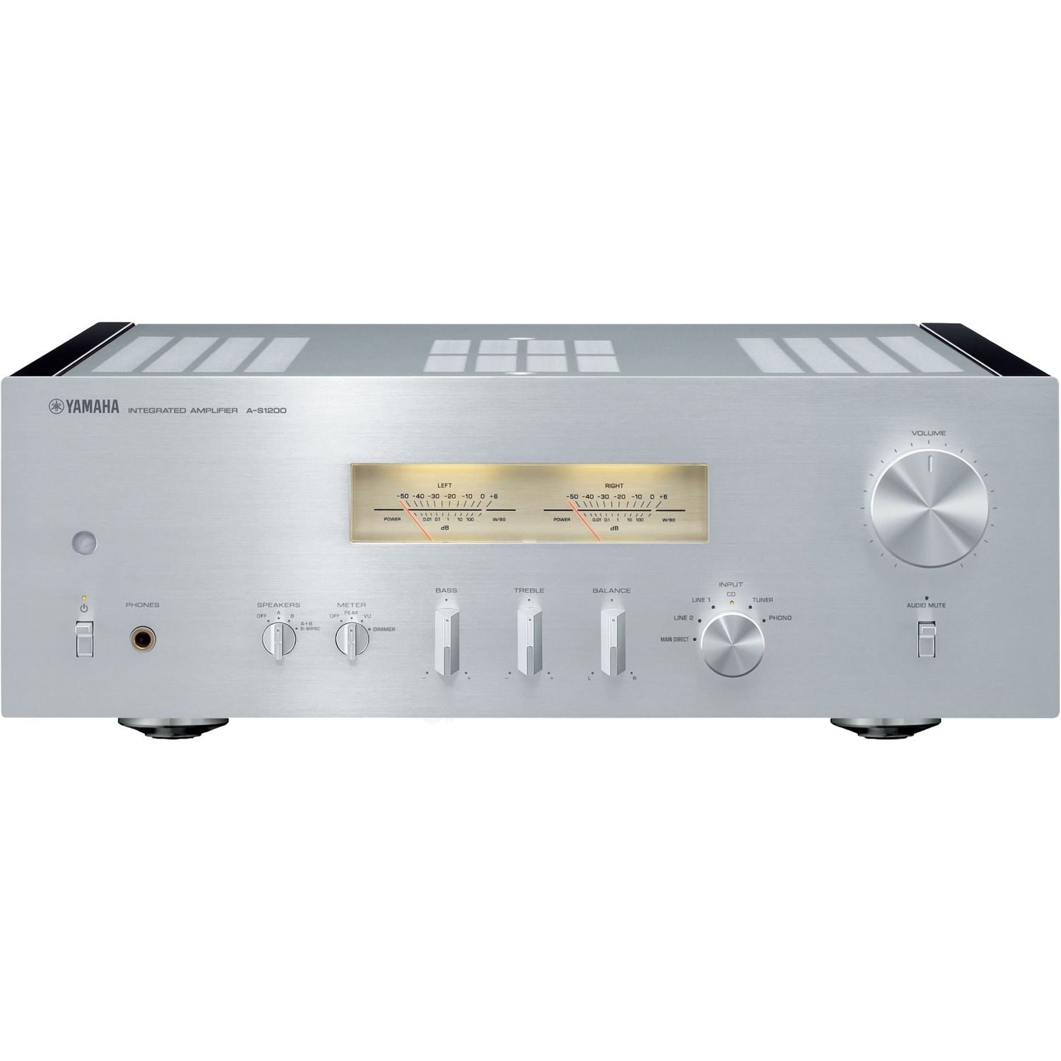 Amplificador integrado Yamaha A-S1200 - Silver - 110V