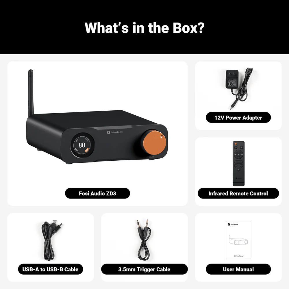 Dac Fosi Audio ZD3 - Bluetooth - Imagem 3