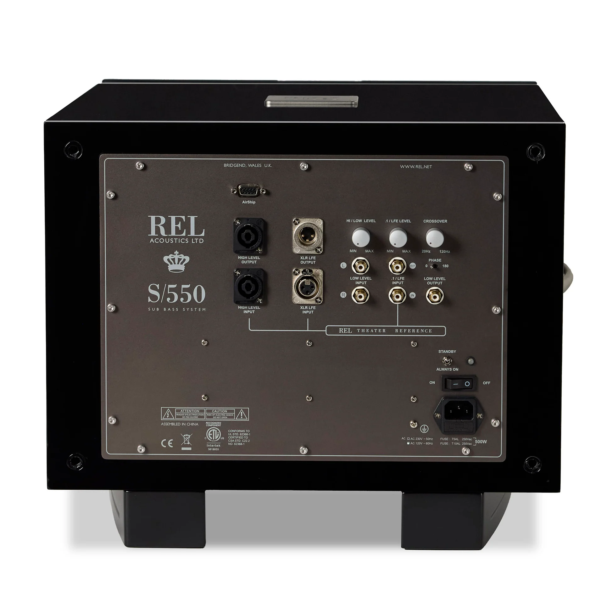Subwoofer Rel Acoustics S/550 - Black - Imagem 4