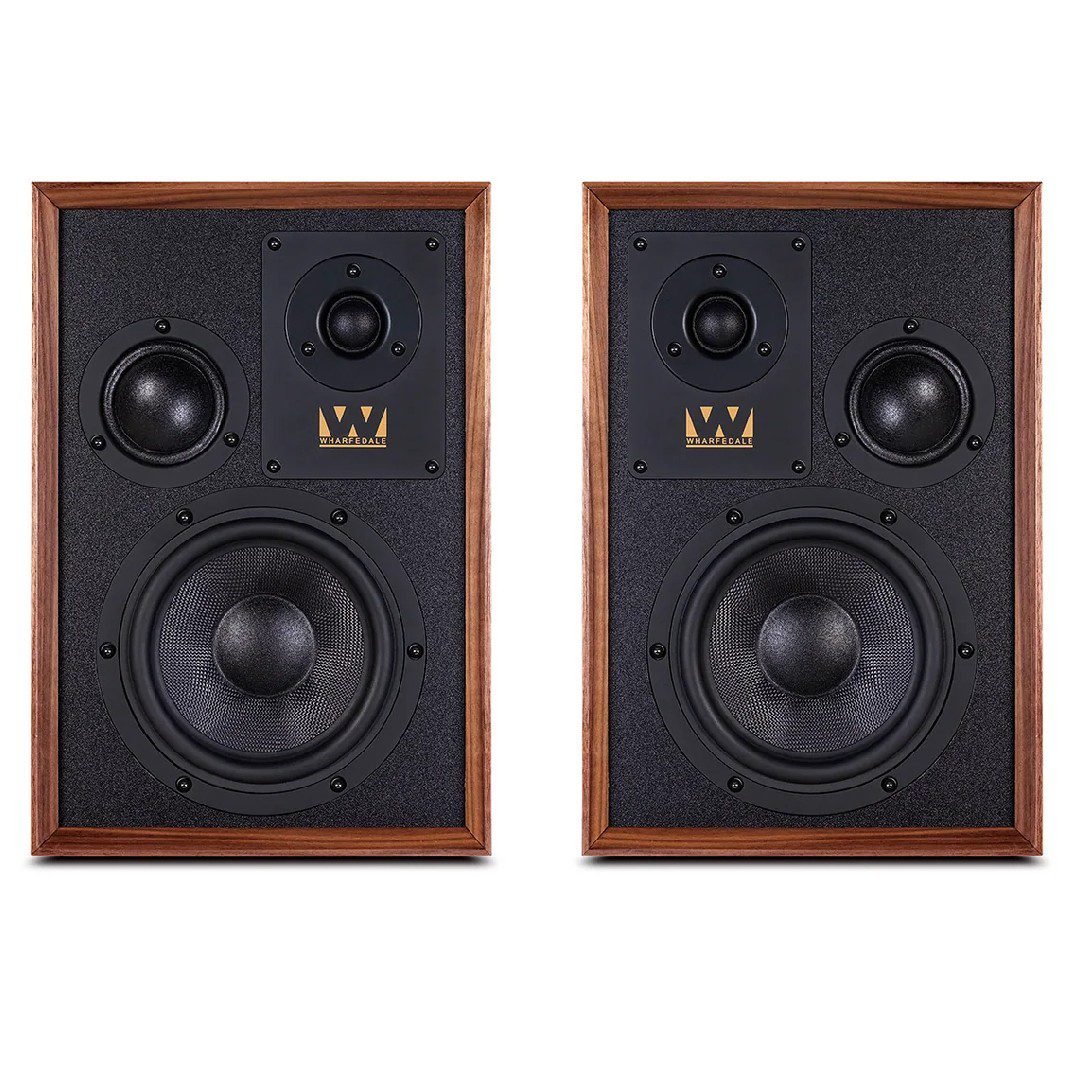 Caixa acústica Wharfedale Super Denton - Walnut - Par